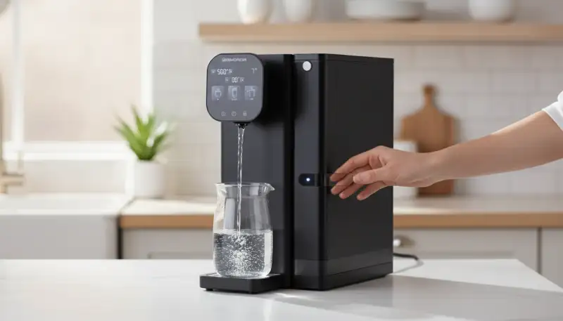 Auftisch-Osmose: Reines Wasser, optimiert mineralisiert