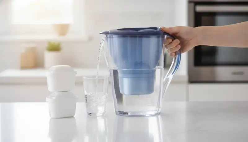Frisches Wasser: Filterkanne unverzichtbar