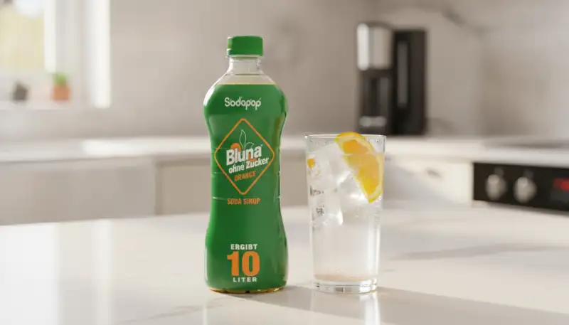 Leichter Genuss: Wassersprudler Sirup ohne Zucker