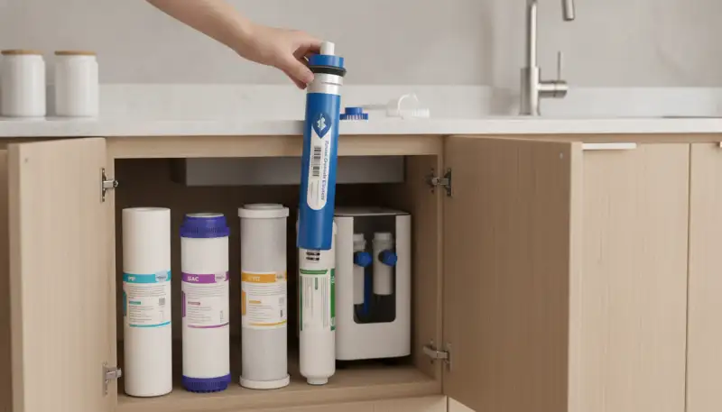 Osmose Membran: Pflege und Austausch für reines Wasser