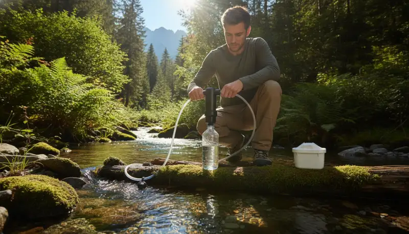 Sicheres Trinkwasser: Der Pumpfilter Outdoor