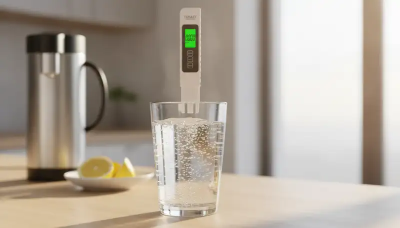 TDS-Wassertester: Klarheit für Sprudelwasser