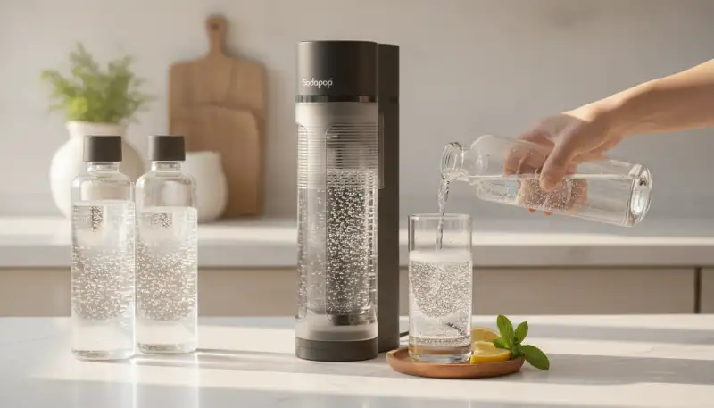 Wassersprudler Glasflaschen: Eleganz trifft Nachhaltigkeit